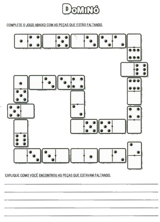 Atividades Escolares: Desafios e atividades matemáticas